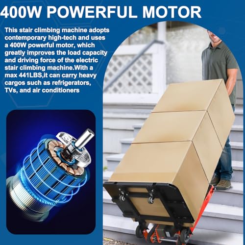 Carretilla eléctrica CAMINI para escaleras 660 lb miniatura 3