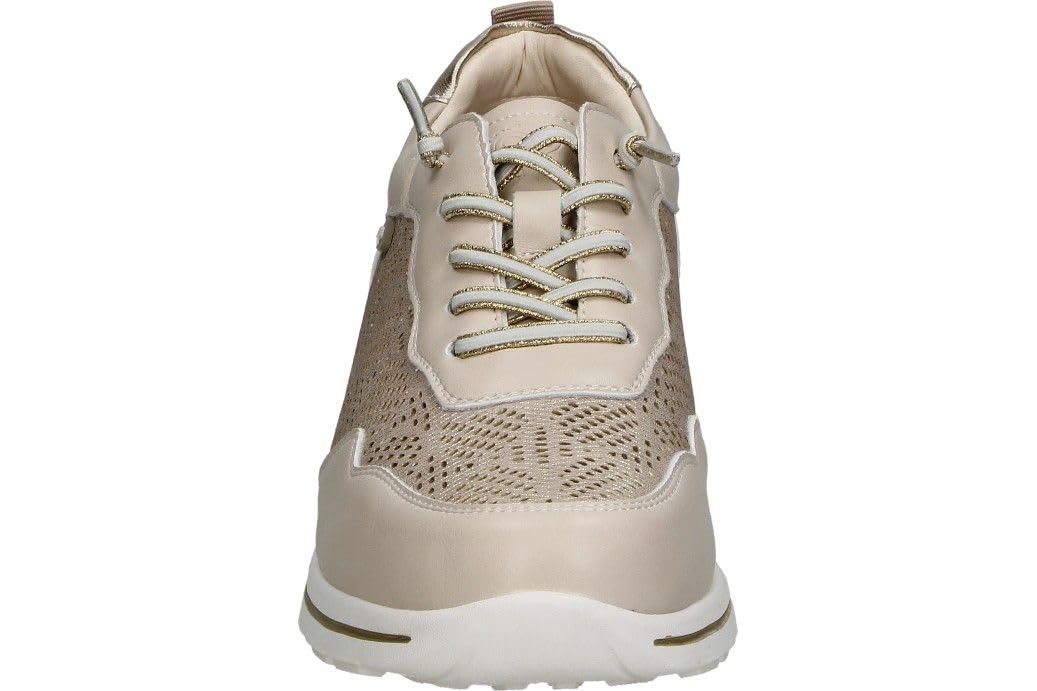 amarpies | Zapatos con Cuña Mujer – Zapato con Cordones Decorativos – Slip On – Cuña Baja y Cómoda – Versátiles – Modelo AHI30065