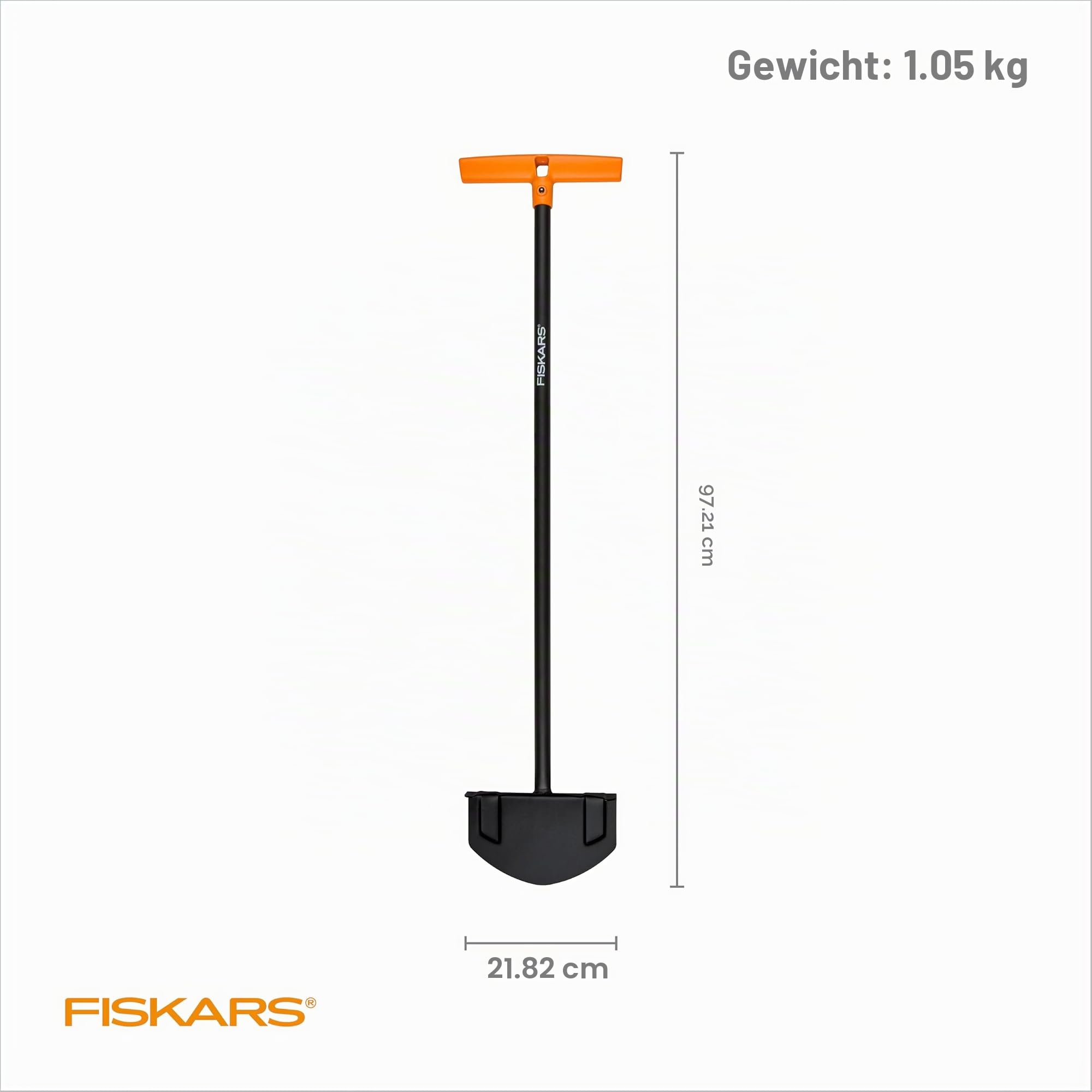 Fiskars 96,5 cm Langer Stahlkantenstreifer