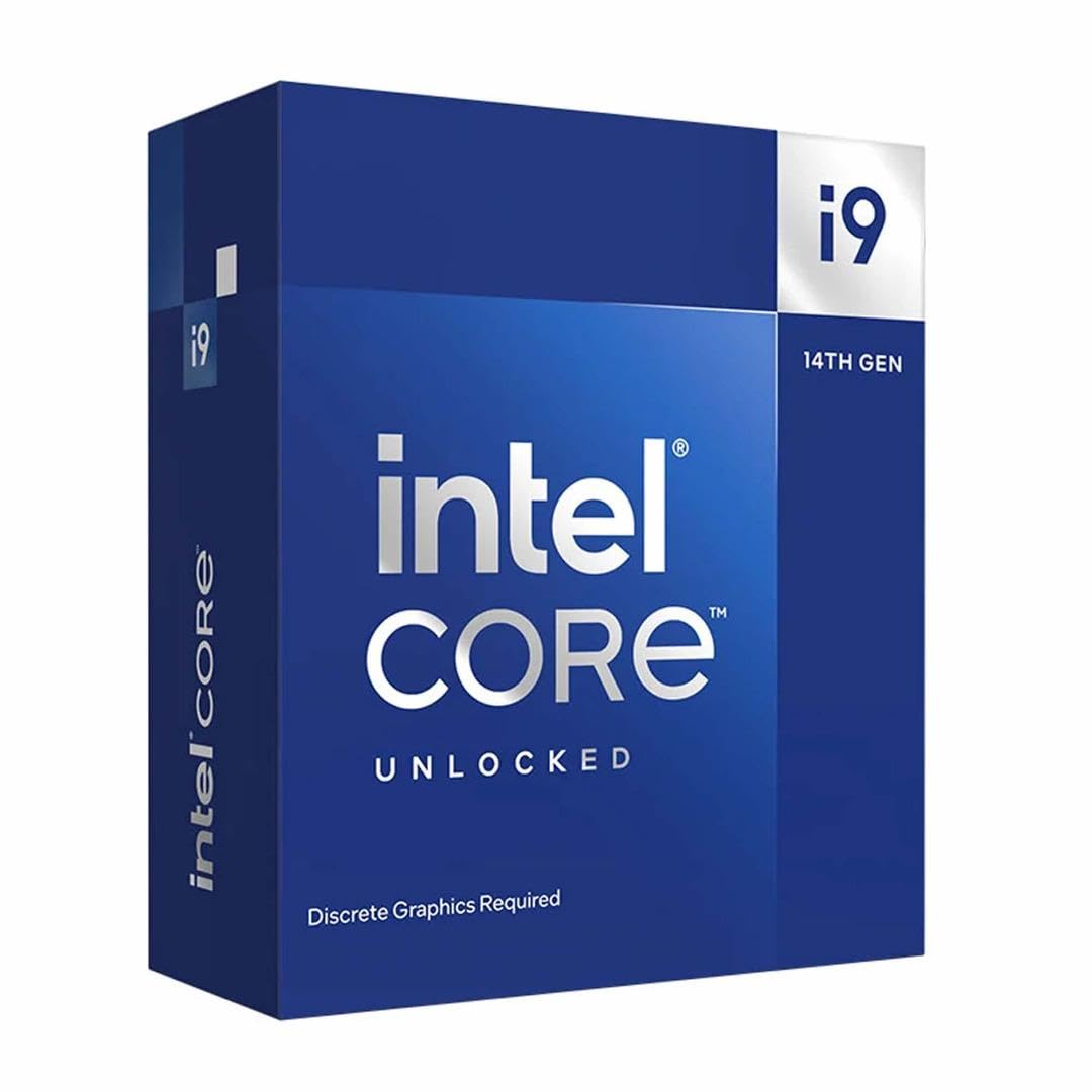 Intel® Core™ i9-14900KF Desktop Processor 24 cores (8 P-cores + 16 E-cores) up to 6.0 GHz