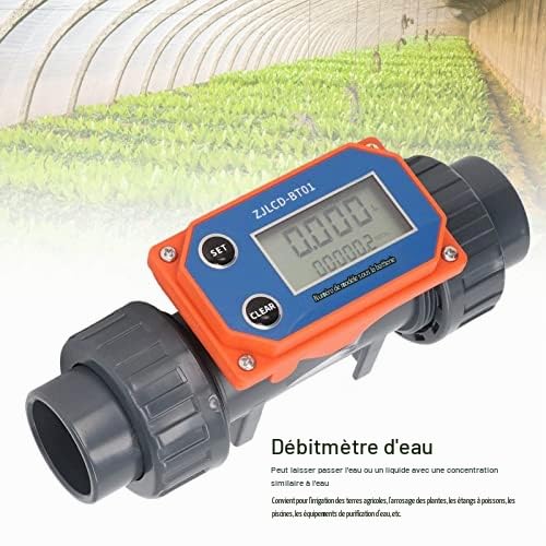 Débitmètre Turbine - Capteur Débit Eau Numérique pour Usine Eau et Irrigation Agricole