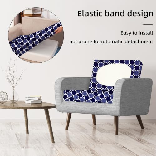Image of 8 Pcs Outdoor Cushion Covers, Patio Sofa Cushion Covers Replacement