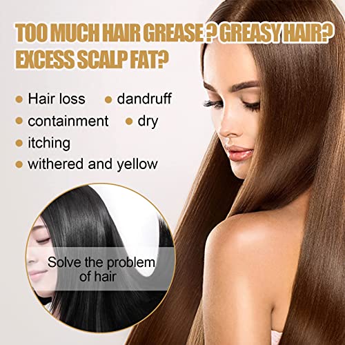 Ginger Hair Regrowth Shampoo Bar, Ginger Shampoo Soap Organic Ginger Shampoo Bar Promotes Hair Growth,Anti-dandruff and Anti-itching Ginger Bar Soap Helps Stop Hair Loss for Men&Women (Gringer) - Image 3
