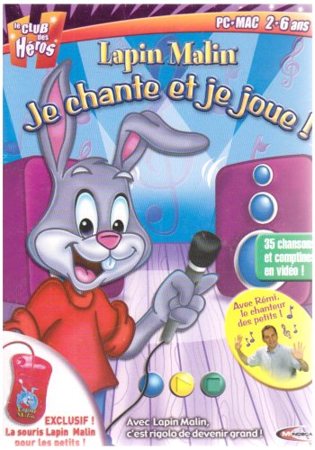 Lapin Malin: je chante et je joue + souris