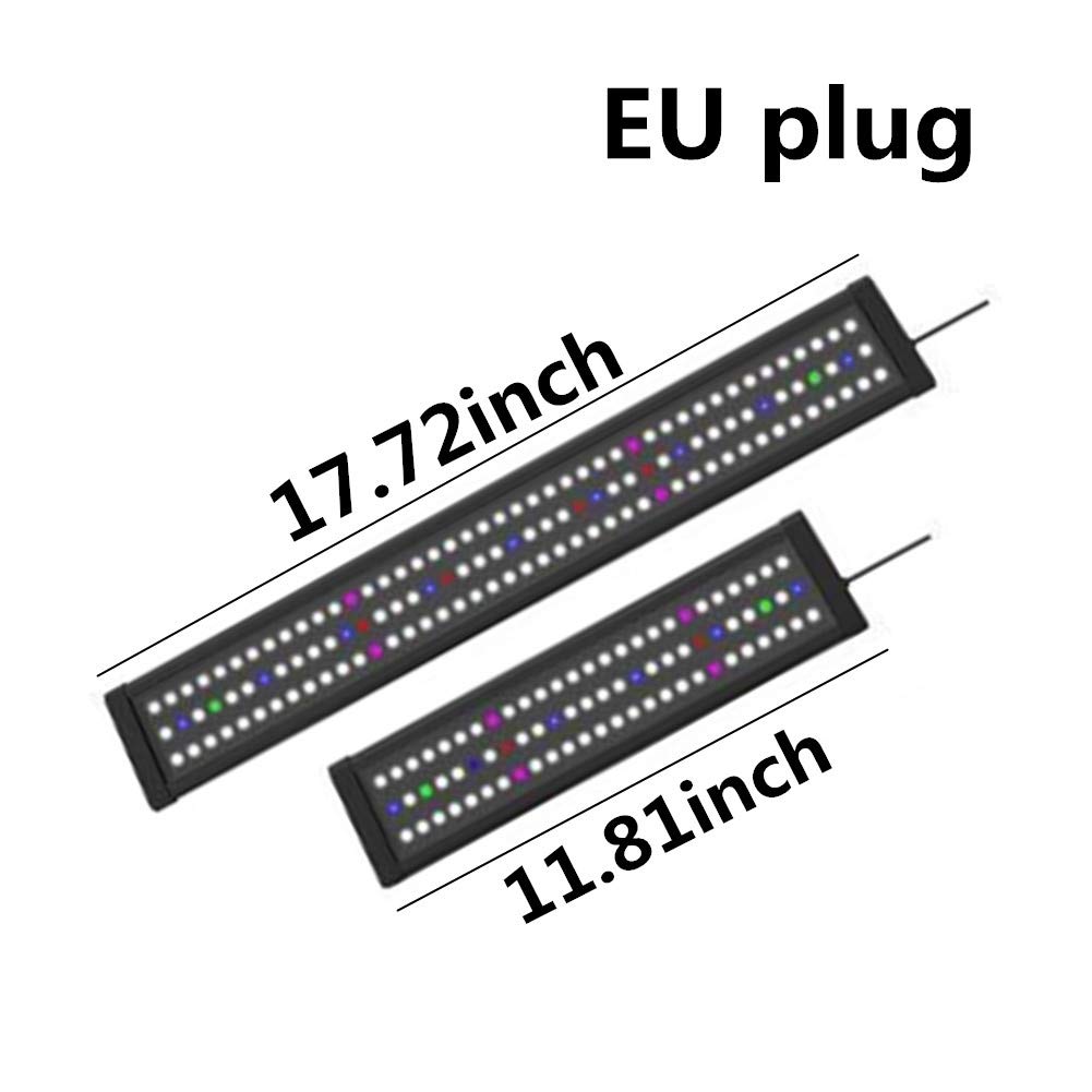 Oświetlenie LED do akwarium światło akwarium światła akwarium światło akwarium światła wodoodporne światło do akwarium akwarium akwarium zanurzeniowe światło 45 cm