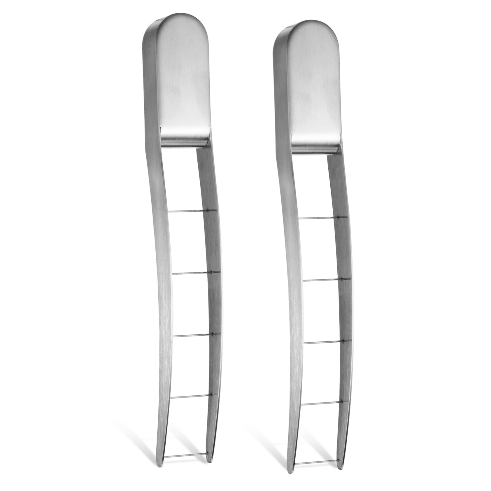 Homoyoyo 2 Pièces Couteau Trancheuse Pastèque Acier Inoxydable Outil Coupe Melon pour Fruits Gros Découpe Carrés Réguliers et Pratique pour