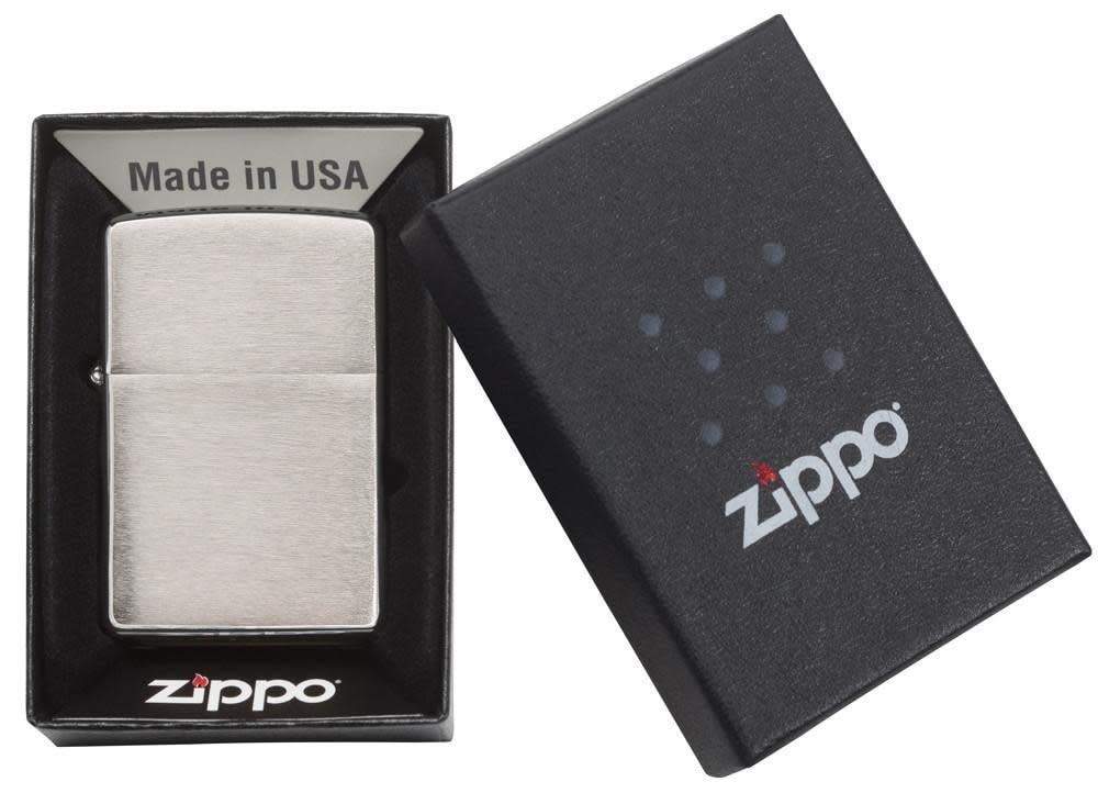 Zippo Brushed Chrome Lighter Amazon Pl Dom I Kuchnia
