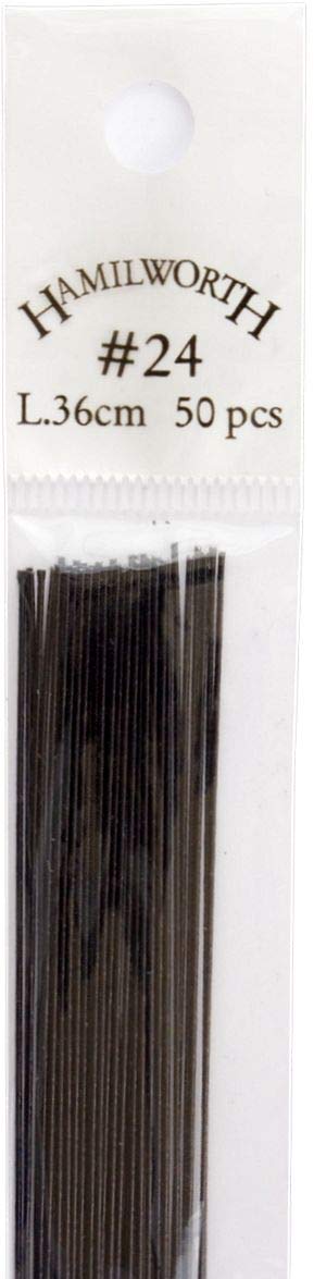 Florist Wire and Sugarcraft Wire Metallic Black Colour - 24 gauge