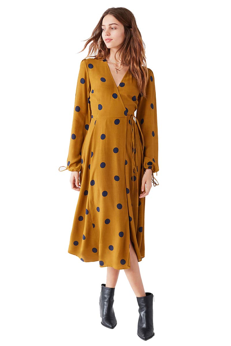 Women's A-Line Fancy Western Midi Dress