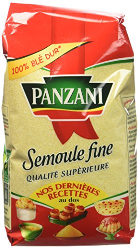 Panzani Semoule Fine 500 g - Lot de 3 Cover