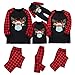 Pyjama de Noël famille - À manches longues - Chaud - Pour la maison, Multicolore D, XL