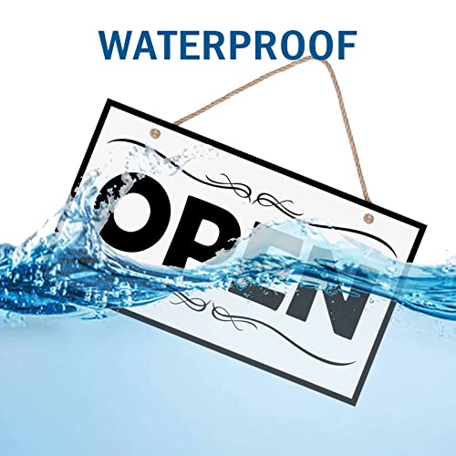 Open Closed Sign, 12″X8″ Pvc Plastic Double Sided Hanging Sign, High Precision Printing, Water Proof, Open And Closed Sign For Business, Retail Store Supplies, Open Sign, Closed Sign #TOP3