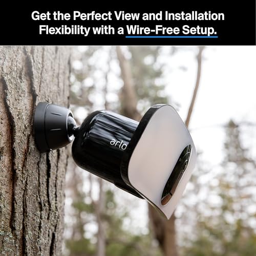 Arlo Pro 3 Floodlight Camera with Solar Panel Bundle | Outdoor | Wireless Security Camera with LED Floodlight, Color Night Vision, 2K Resolution with HDR | Battery gets Charged with Solar Panel, Black - image 5