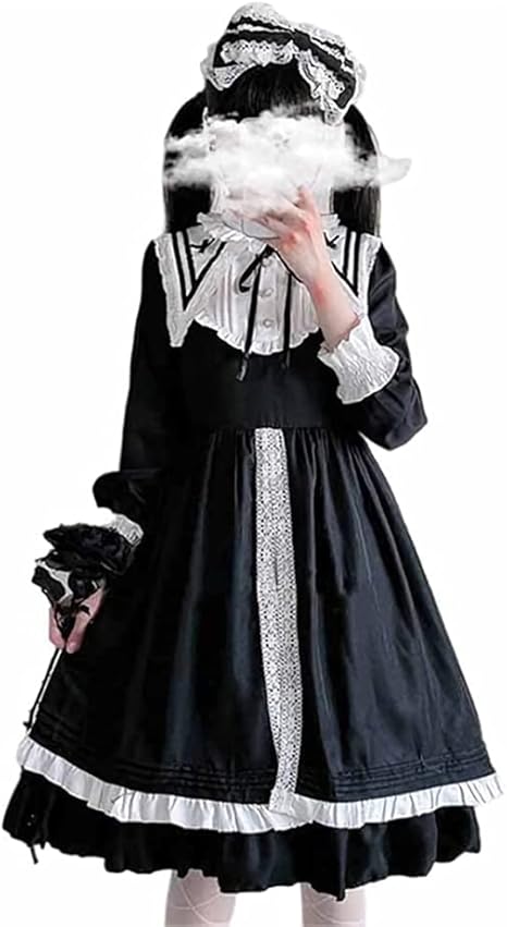 Amazon Co Jp Nueiveiuo コスチューム ワンピース ロリータ 黒 ゴスロリ ワンピース コスプレ ハロウィン 仮装 ホビー Amazon Co Jp Nueiveiuo コスチューム ワンピース ロリータ 黒 ゴスロリ ワンピース コスプレ ハロウィン 仮装 ホビー