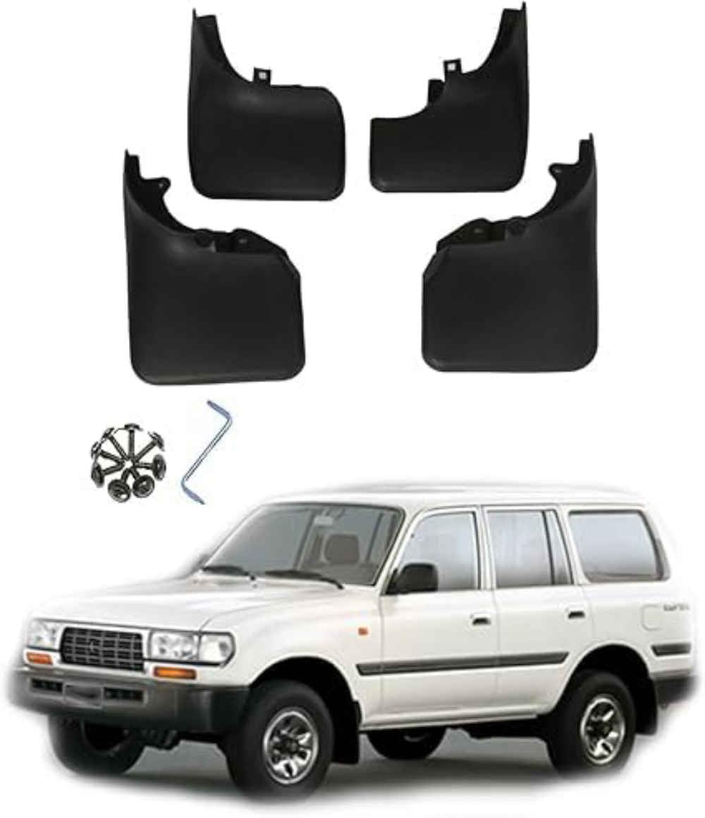 Faldillas antibarro para Land Cruiser LC80: protector de salpicaduras duradero sin aletón