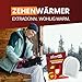 THERMOPAD Zehenwärmer – DAS ORIGINAL: 30 Paar Wärmepads für 8 Stunden Wärme I Sofort einsatzbereite Fußwärmer I Extra Warmer Fusswärmer – ideal für Outdoor-Aktivitäten & Ski-Schuhe I Fuss-Wärmekissen