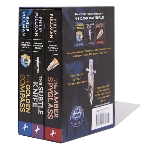 His Dark Materials 3-Book Paperback Boxed Set: The Golden Compass; The Subtle Knife; The Amber Spyglass