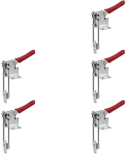 Paquete de 5 abrazaderas de cierre vertical con gancho en U de 500 libras (igual que 324)