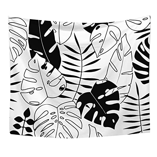 Tapisserie murale florale tropicale 200x150 cm pour décoration de salon