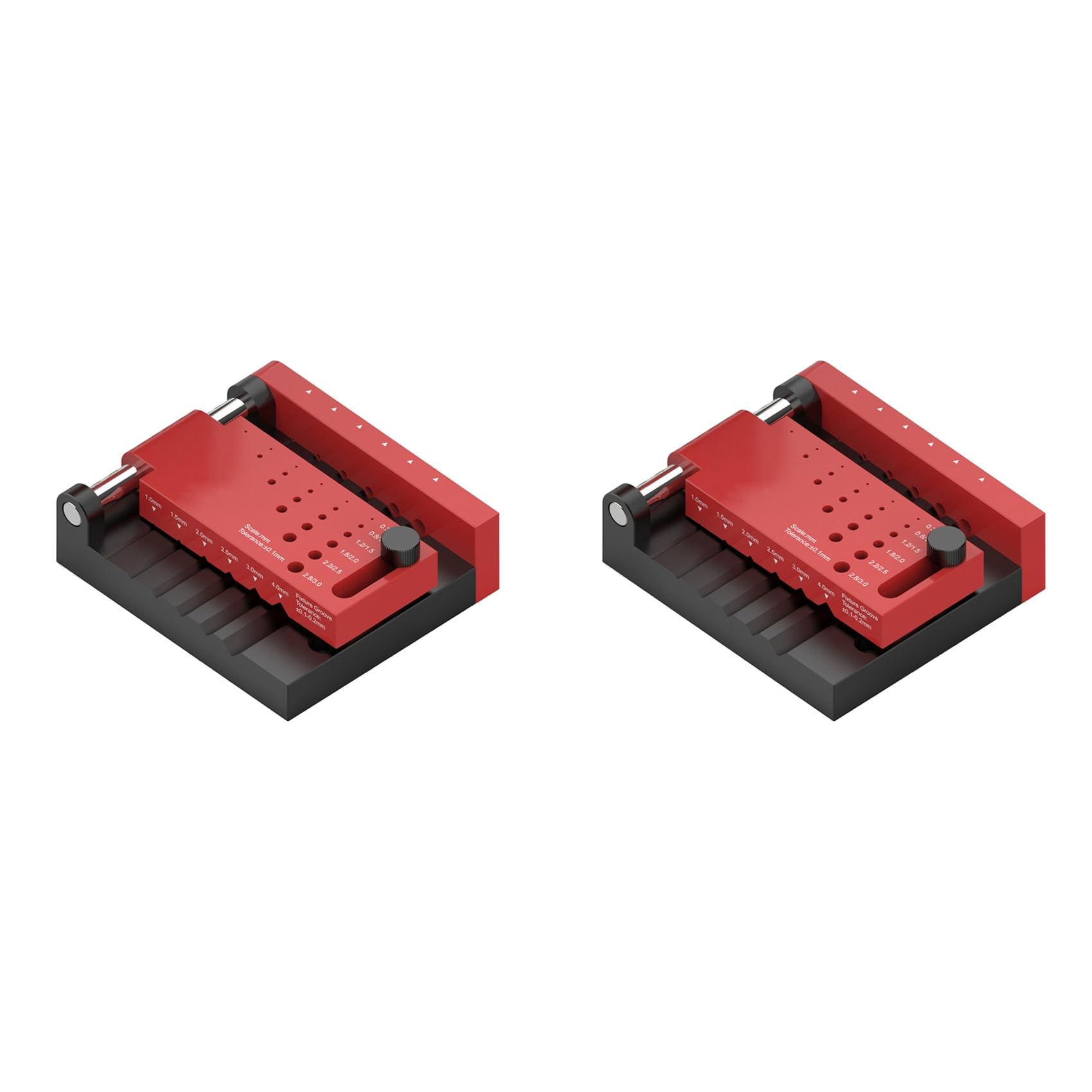 2X Lokalizator Pozycjonera Otworu Wiertniczego Modelarskie Narzędzie Okrągły Pręt Centralny Przyrząd do Wiercenia Hobby Making Akcesoria Narzędzia DIY