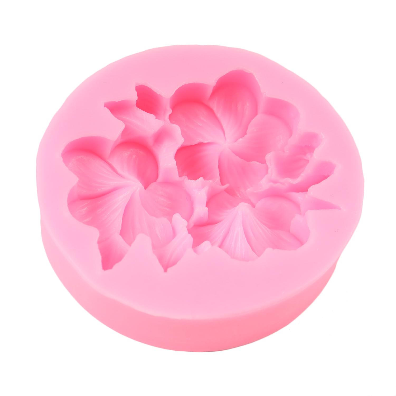 Moldes De Silicona Para Flores De Hibisco - Juego De 4, Para Decorar Tartas Y Cupcakes