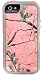 Huaxia Datacom Heavy Dtuy Shockproof Dirtproof Defender Military Hybrid Impact Case for Apple iPhone 5S (not for iPhone 5/5C) - Pink Tree on White Core