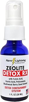 Nano Lightning Nutraceuticals Zeolite Detox Rx Zeolite Detox Nanotechnology Detox Supplement, Unmatched Purity, Superior Absorption Supplements, Blushwood Seed Extract
