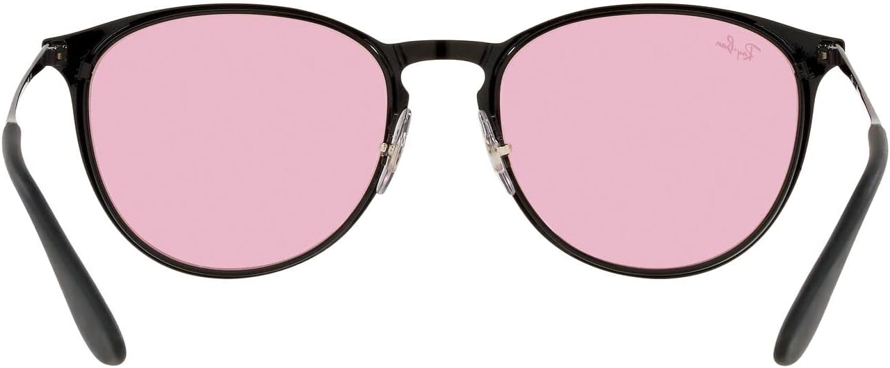 Ray-Ban RB3539 Erika Metal Polarized Round Sunglasses