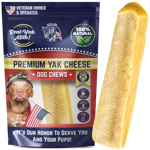 Devil Dog Pet Co. Himalayan Yak Cheese Dog Chews, Large