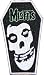 Misfits Casket Music Band Logo Heavy Metal Punk Rock Rockabily Jacket T-shirt Patch Sew Iron on Embroidered Badge Sign Costume Cloth