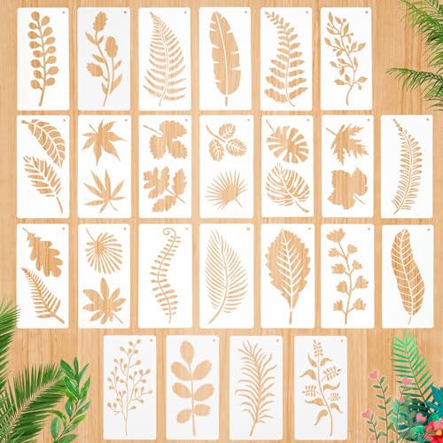 CIYIN Weihnachtsschablonen Set - 8 Motive Für DIY Dekoration