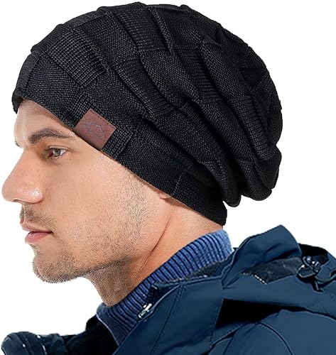 Image of DENIMHOLIC Winter Cap for Men, Beanie Cap for man,Winter Cap for Women, Woolen Cap for Women, Woolen Cap for Men