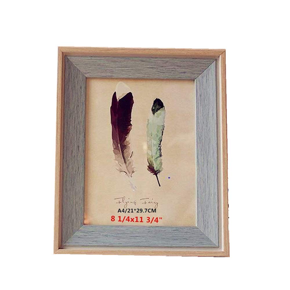 Buy leyoubei Vintage Feel Photo Frame with Glass Front for documents or