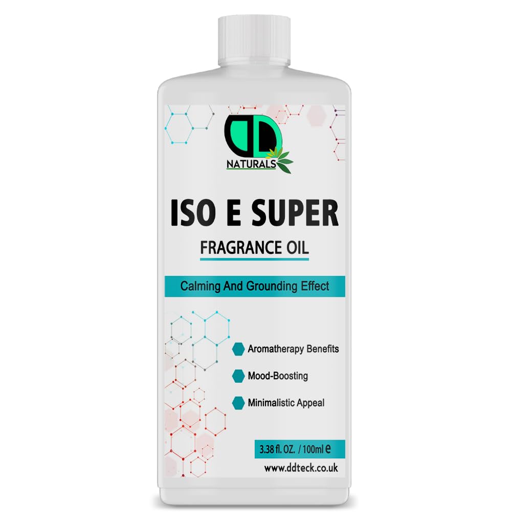 ISO E Super Olio profumato 100 ml, fragranza per l'umore e casa, profumi di cera per candele, benefici per aromaterapia