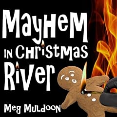 Mayhem in Christmas River Audiolibro Por Meg Muldoon arte de portada
