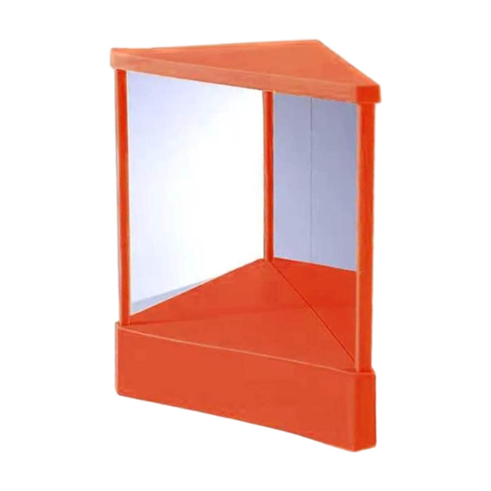 CALANDIS™ Non Reversing Mirror Cosmetic Mirror for Facial Correction Table Living Room S orange | Makeup Mirrors | Makeup Tools & Accessories | Makeup-image-43
