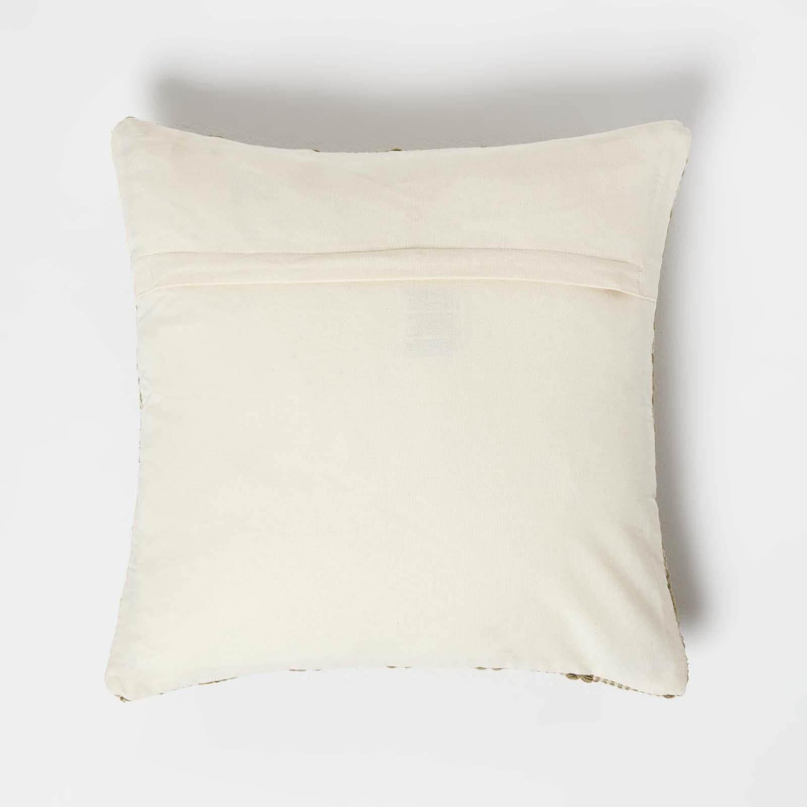 Homescapes Copricuscino lavorato a maglia Verde pastello, 45 x 45 cm | Leroy Merlin