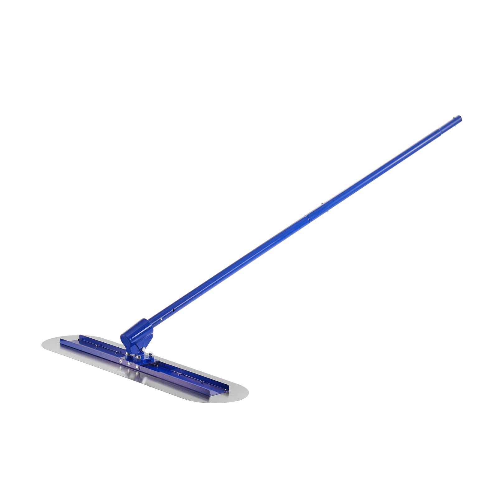 VEVOR Cartongesso Strumenti Concreti, 1200 x 300 mm, Utensile per Calcestruzzo con Estremità Arrotondata e 4 Manici Sostituibili in Lega di Alluminio, Frattazzo per Finitura Cemento