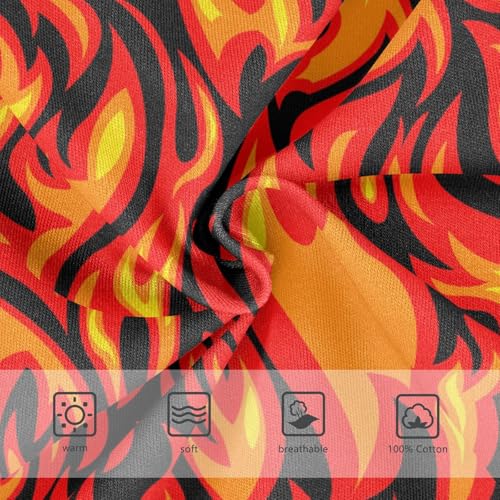 Cotton Little Boys Briefs Soft Flame Toddler Underwear3