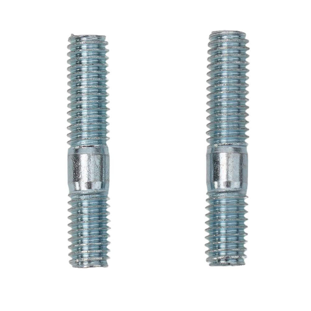 Auspuffschrauben-Set mit Bolzen, Muttern und 30,5 mm Dichtung für 50 cc, 110 cc, 150 cc, Scooter, vier für Wheeler Go Kart Moped