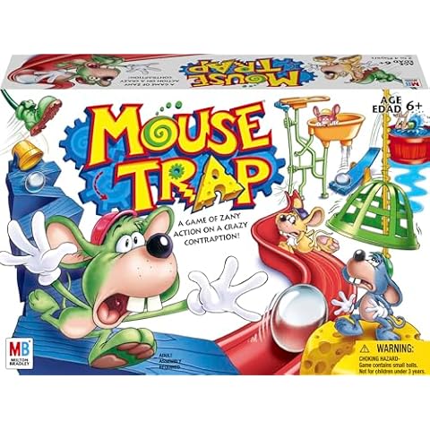 Hasbro Gaming Mouse Trap Board Game Cover