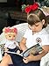 MY GENIUS DOLLS Customizable School Uniform for American Girl Doll | Your Own School Logo | DIY Accessories and Clothes | Fits All 18 inch Dolls Like Our Generation, My Life,Packed (White)
