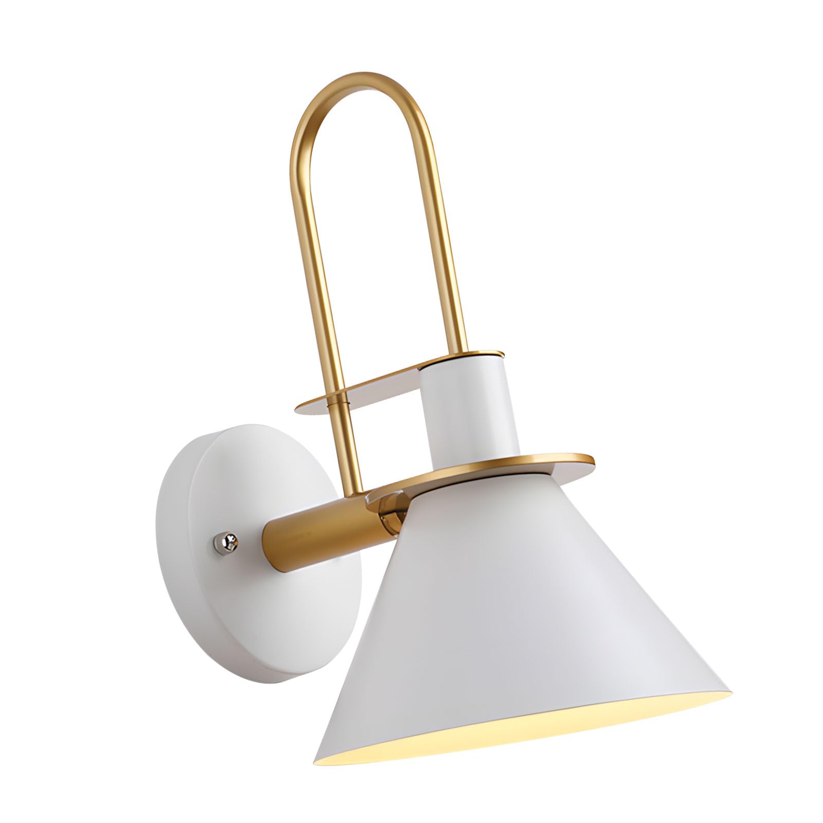 Nucelit Modern Wall Sconce Iron Construction Simple Installation Bedside Lighting Solution Hotel Cafe Living Space Decorating Iron Wall Sconce