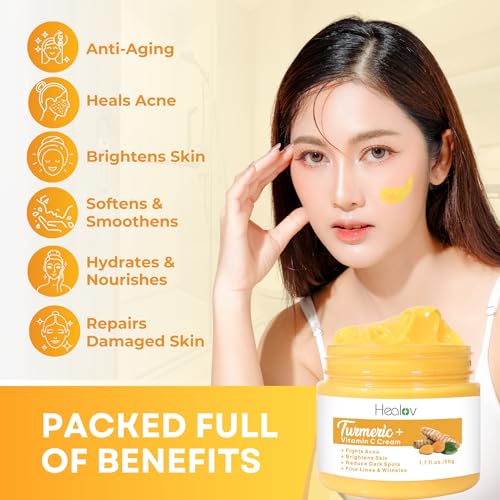 Herblov 741718253868 Turmeric Face Cream For Face & Body thumb #2