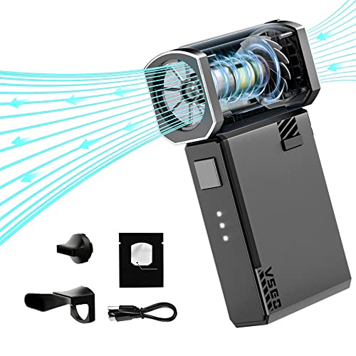 VSGO Electronic Air Blower Portable Rechargeable Electric Air Duster 100000 RPM Palm Turbo Blower Compatible for Camera, Lens, Keyboard, Laptop, Drone Cleaning