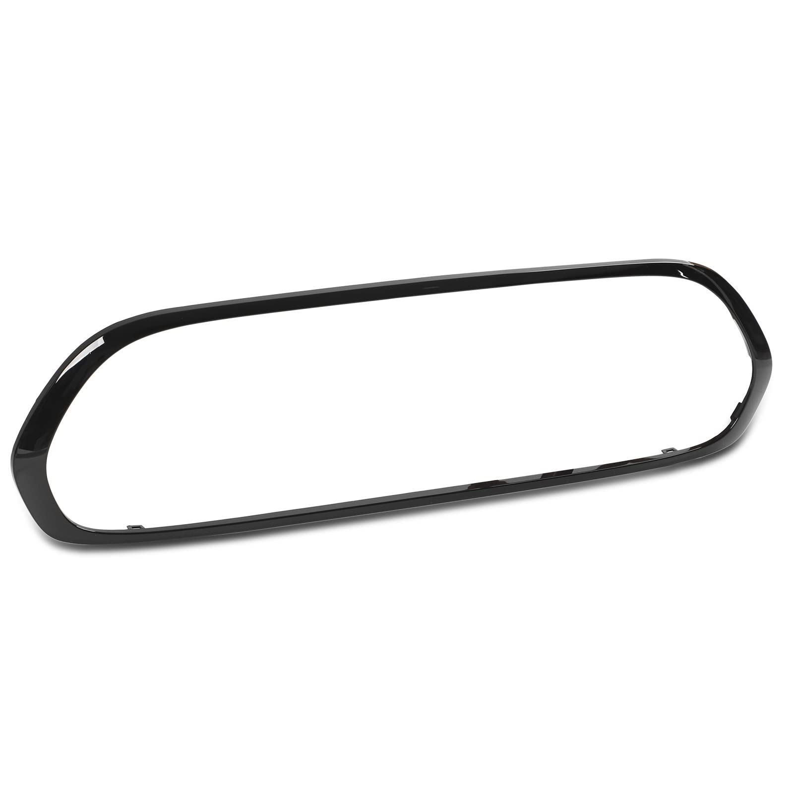 Embellecedor Envolvente de Rejilla, Negro Brillante, Embellecedores de Cubierta Envolvente de Rejilla para Parachoques Delantero de Coche, Repuesto de Embellecedor Envolvente para Mini F55 F56 F57 One