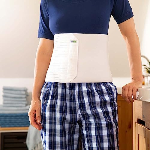 Faja Abdominal Profesional Actimove Grande Blanca 12" miniatura 4