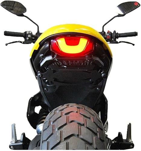 New Rage Cycles Eliminador de guardabarros compatible con Ducati Scrambler (IconCafe RacerNightshift)