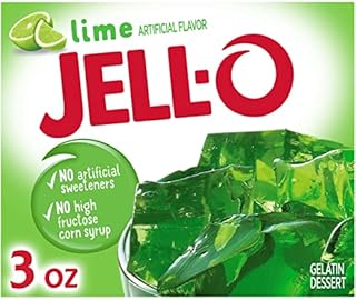 Jell-O Lime Gelatin Dessert 3 OZ (85g)