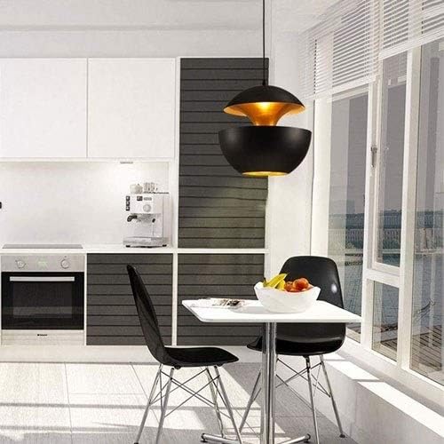 CAPXXIN Moderne Minimalistische Restaurant Hanglamp Loft Vintage Semi Inbouw Hanglamp Creatieve Retro Armatuur Kroonluchter Lineaire Lamp Hanglamp Voor Eetkamer Keuken Enkele Lamp E27 needed photo 3
